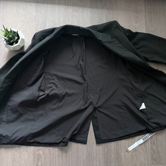 Oak + Fort Black Blazer - Picture 6 of 9